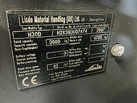 Linde h30d vorkheftruck - afbeelding 5 van  13