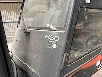 Linde h50d-03 diesel heftruck, bouwjaar 2006, capaciteit 5 ton, voorzien van zware speciale vorkopstelling/klem - afbeelding 11 van  17