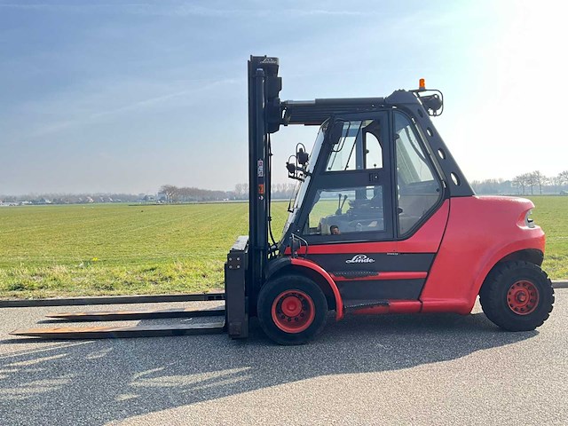 Linde h80-900 8000kg vorkheftruck lepelversteller - afbeelding 1 van  25