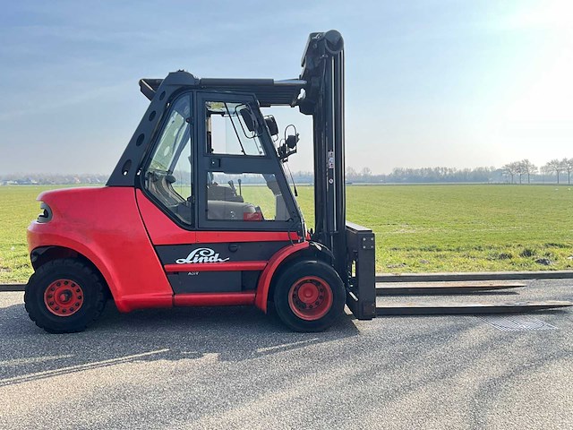 Linde h80-900 8000kg vorkheftruck lepelversteller - afbeelding 1 van  23