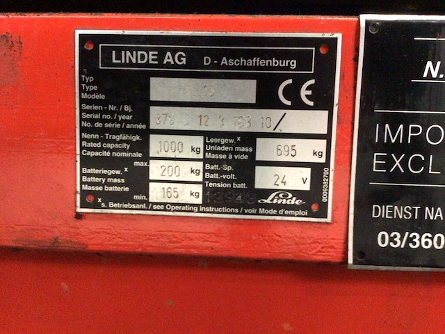 Linde l10 stapelaar - afbeelding 2 van  11