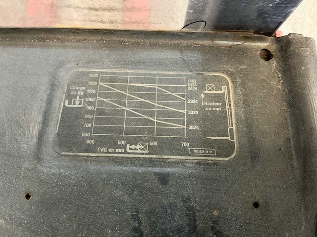 Linde l12 elecktrische hoogstapelaar - afbeelding 3 van  15