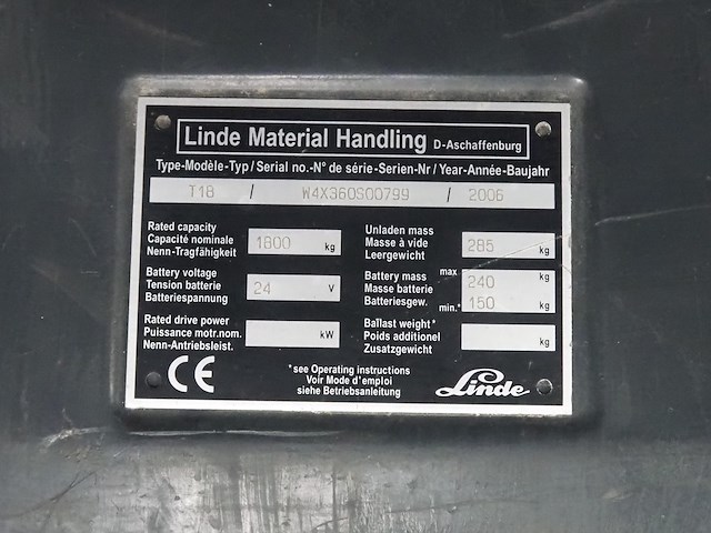 Linde material handling - afbeelding 2 van  14