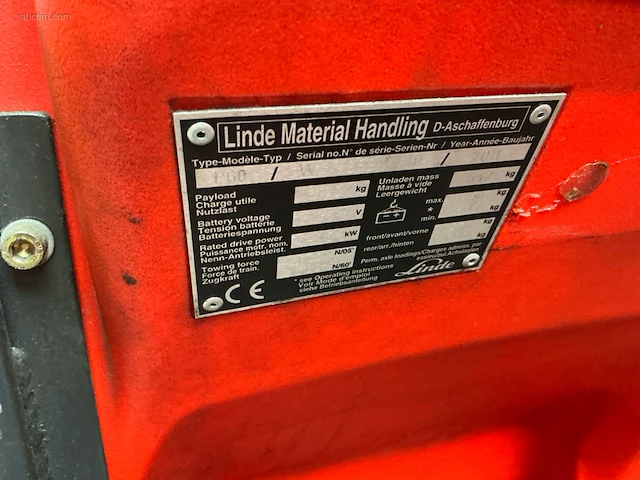 Linde p60-6z elektrische trekker - afbeelding 3 van  4
