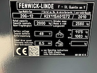 Linde r 20g-12 reach vorkheftruck 2010 - afbeelding 24 van  38