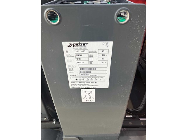 Linde r12n-01 reach vorkheftruck 2018 - afbeelding 35 van  47