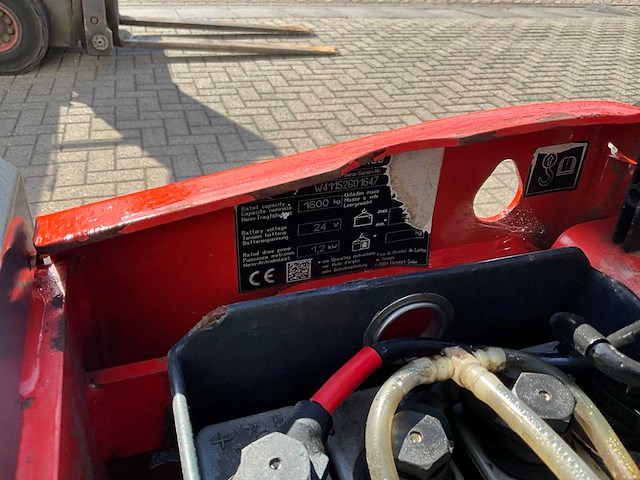 Linde t16l elektrische palletwagen - afbeelding 2 van  10