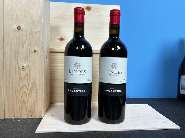 Lindes remelluri rioja rode wijn 2021 (5x) - afbeelding 1 van  3
