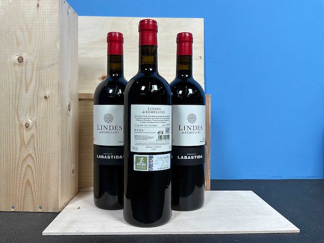 Lindes rioja 2021 rode wijn (12x) - afbeelding 2 van  2