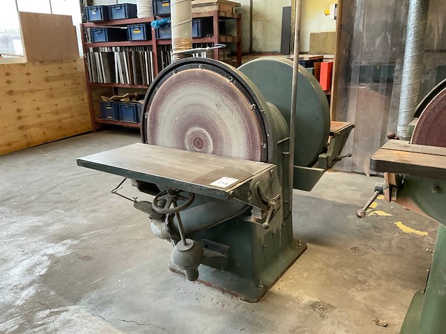Lindeteves schijfschuurmachine dubbelzijdig - afbeelding 2 van  9