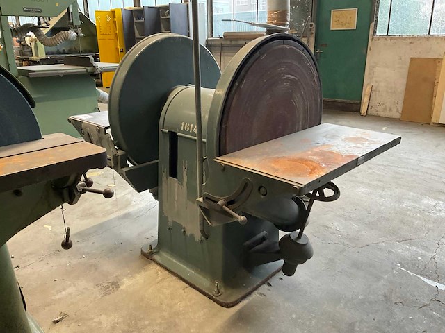 Lindeteves schijfschuurmachine dubbelzijdig - afbeelding 3 van  9