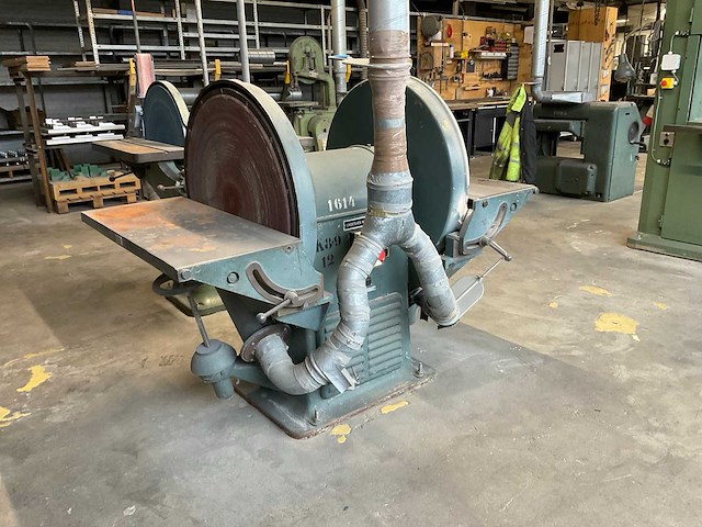 Lindeteves schijfschuurmachine dubbelzijdig - afbeelding 4 van  9