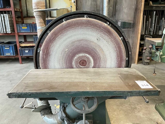 Lindeteves schijfschuurmachine dubbelzijdig - afbeelding 6 van  9