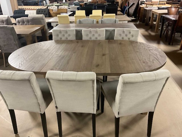 Lindo uitschuifbare eetkamertafel - afbeelding 2 van  14