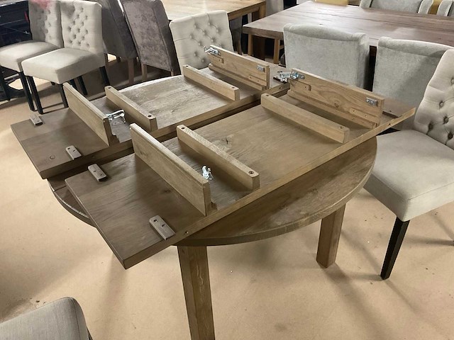 Lindo uitschuifbare eetkamertafel - afbeelding 3 van  14