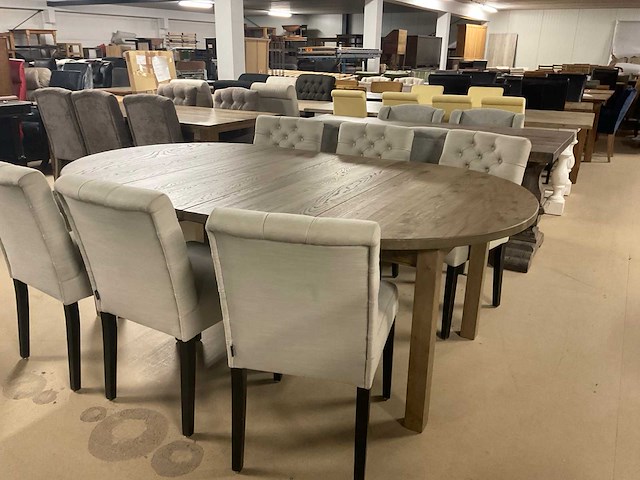 Lindo uitschuifbare eetkamertafel - afbeelding 7 van  14