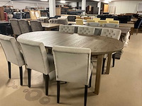 Lindo uitschuifbare eetkamertafel - afbeelding 8 van  14