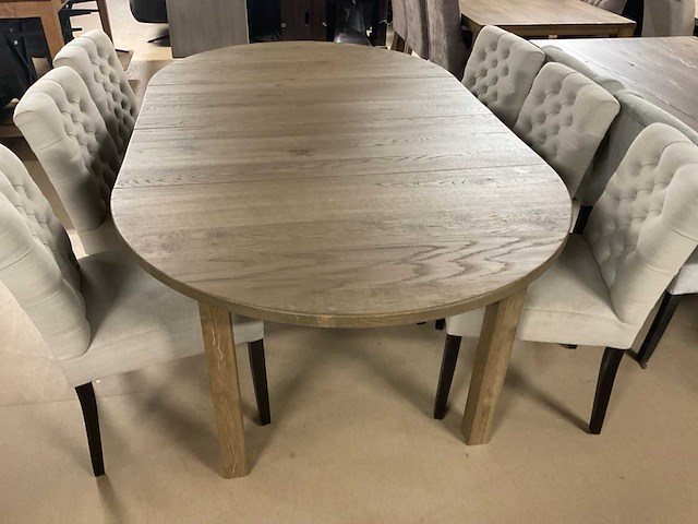 Lindo uitschuifbare eetkamertafel - afbeelding 10 van  14