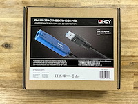 Lindy 10m usb 3.0 active extension pro - afbeelding 1 van  1