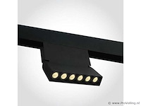 Lineaire led zwenkarmatuur voor magnetische rail 48v - 6w - libra (x8) - afbeelding 4 van  4