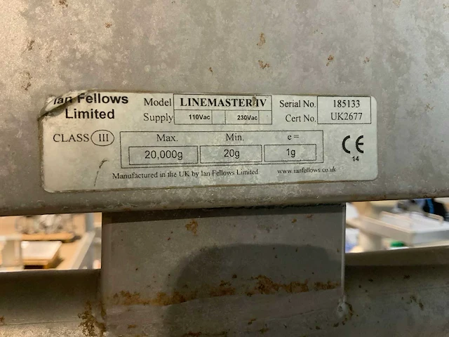 Linemaster iv digitale rvs weegschaal - afbeelding 5 van  5