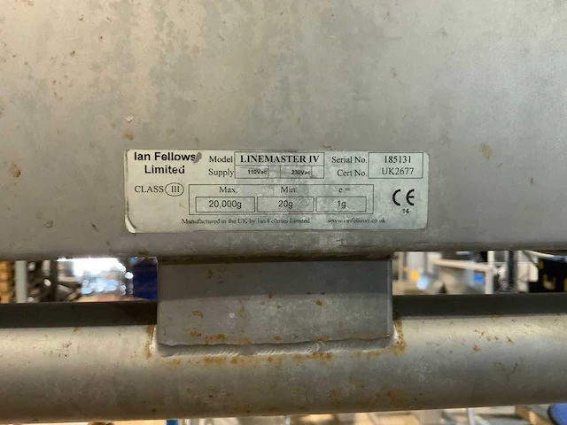 Linemaster iv digitale rvs weegschaal - afbeelding 5 van  5