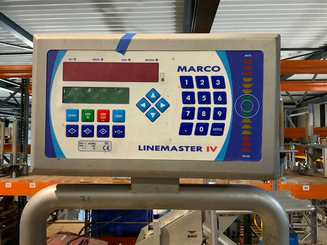 Linemaster iv digitale rvs weegschaal - afbeelding 3 van  4