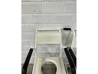 Linido handicare - verrijdbare douchestoel toiletstoel (2x) - afbeelding 6 van  7