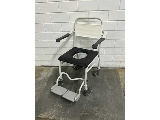 Linido handicare - verrijdbare douchestoel toiletstoel - afbeelding 1 van  3