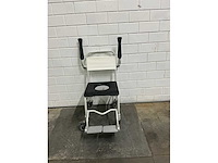 Linido handicare - verrijdbare douchestoel toiletstoel - afbeelding 3 van  3