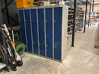Link lockers lockerkast (6x) - afbeelding 1 van  4