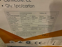 Linka h1108 black patio propaan heater - afbeelding 5 van  5