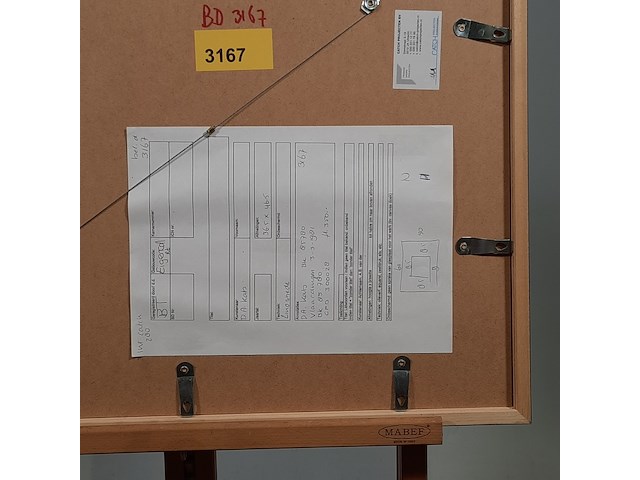 Linosnede d.a. kats, 1982 - afbeelding 6 van  6