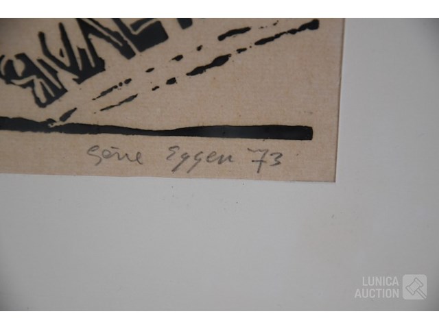 Linosnede - afbeelding 3 van  6