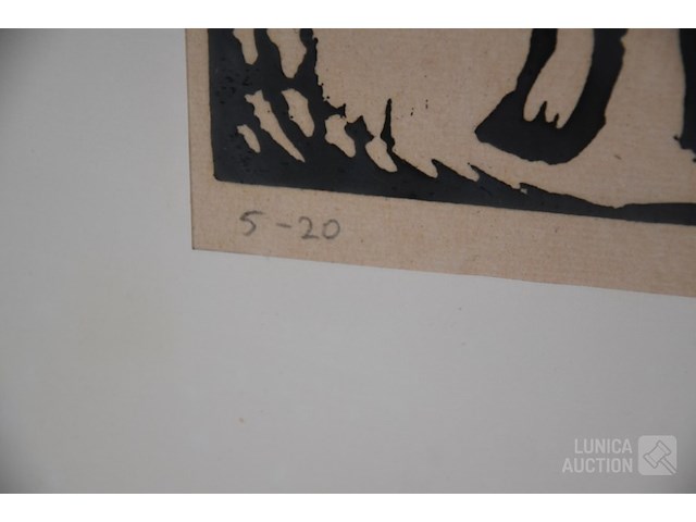 Linosnede - afbeelding 4 van  6