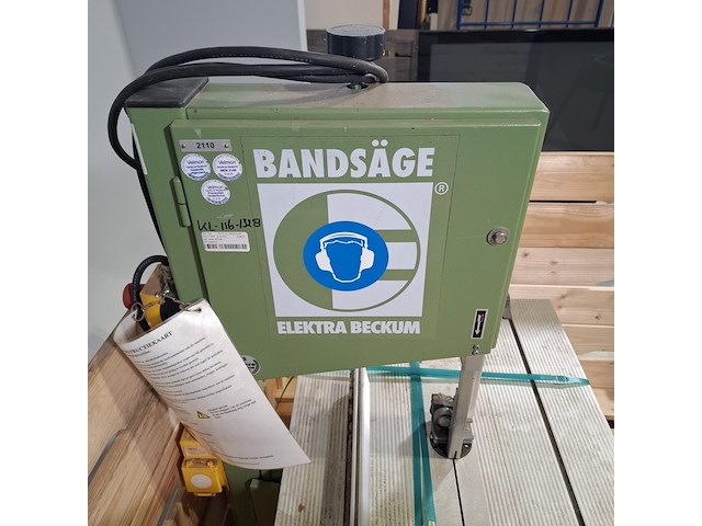 Lintzaag, elektra beckum, bas 350 - afbeelding 7 van  12