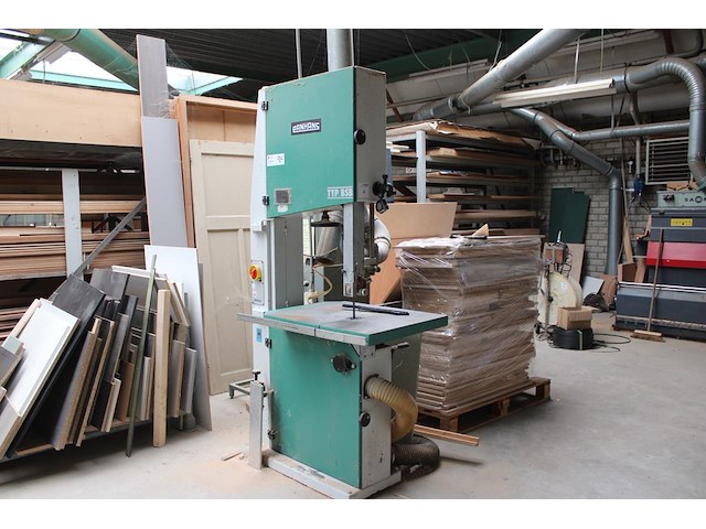 Lintzaag panhans bsb. bouwjaar 2000. let op: exclusief stofafzuiging. - afbeelding 1 van  4