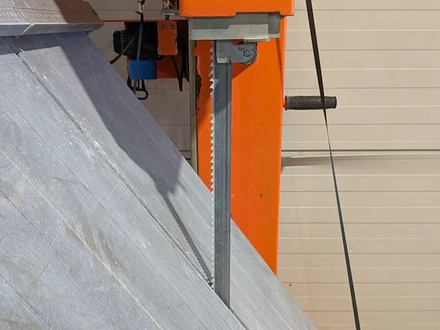 Lintzaagmachine l=700mm/h=430mm 230v lissmac, mbs 510, bouwjaar 2014 - afbeelding 6 van  10