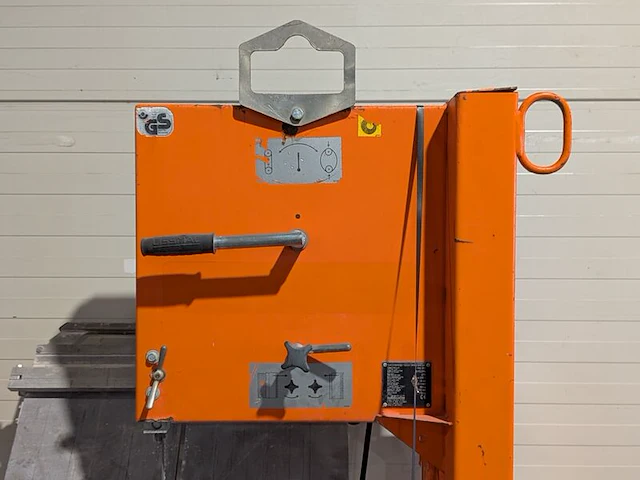 Lintzaagmachine l=700mm/h=430mm 230v lissmac, mbs 510, bouwjaar 2014 - afbeelding 9 van  10