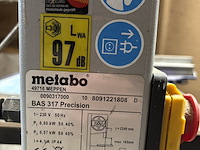 Lintzaagmachine metabo, bas 317 precision, bouwjaar 2008 - afbeelding 2 van  6