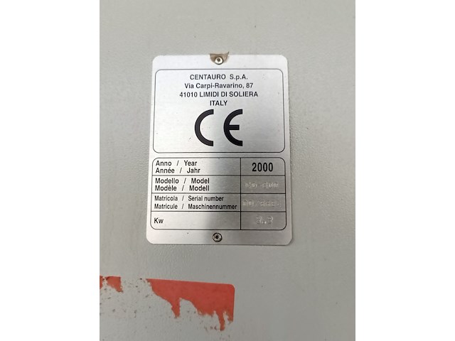 Lintzaagmachine, skh, co-600, 2000 - afbeelding 6 van  7
