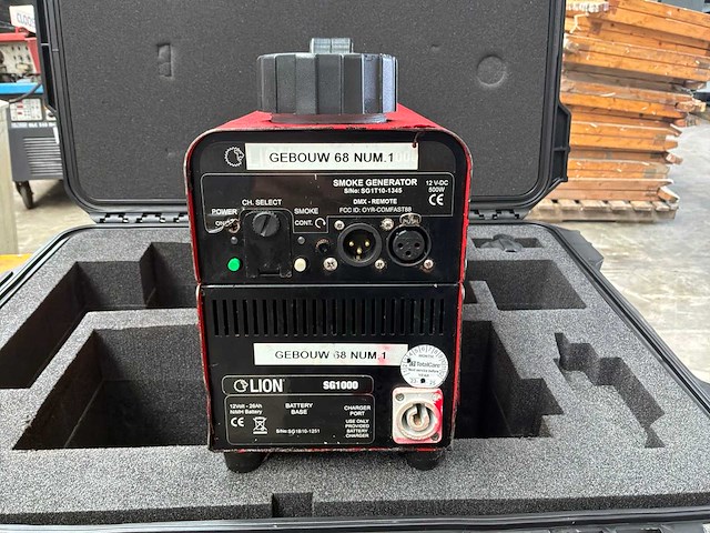 Lion sg1000 rookmachine - afbeelding 5 van  7