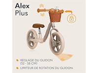 Lionelo alex plus loopfiets vanaf 3 jaar 12 lekvrije banden verstelbaar zadel - afbeelding 3 van  4