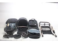 Lionelo amber 3in1 kinderwagen xxl set incl. autostoel zwart - afbeelding 5 van  8