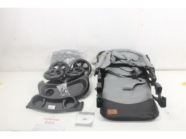 Lionelo emma buggy lichtgewicht grijs - afbeelding 4 van  4