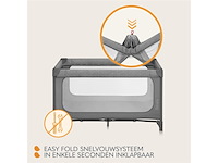 Lionelo jasmin easy fold 2in1 opvouwbaar baby bed grijs - afbeelding 1 van  6