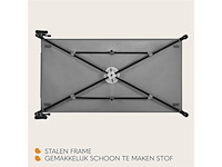 Lionelo jasmin easy fold 2in1 opvouwbaar baby bed grijs - afbeelding 2 van  6