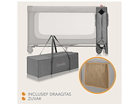 Lionelo jasmin easy fold 2in1 opvouwbaar baby bed grijs - afbeelding 4 van  6