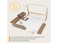 Lionelo thomi plus 5in1 kinderbed beige - afbeelding 3 van  6