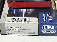 Lips cilinderslot en kastdeurslot (2x) - afbeelding 2 van  8